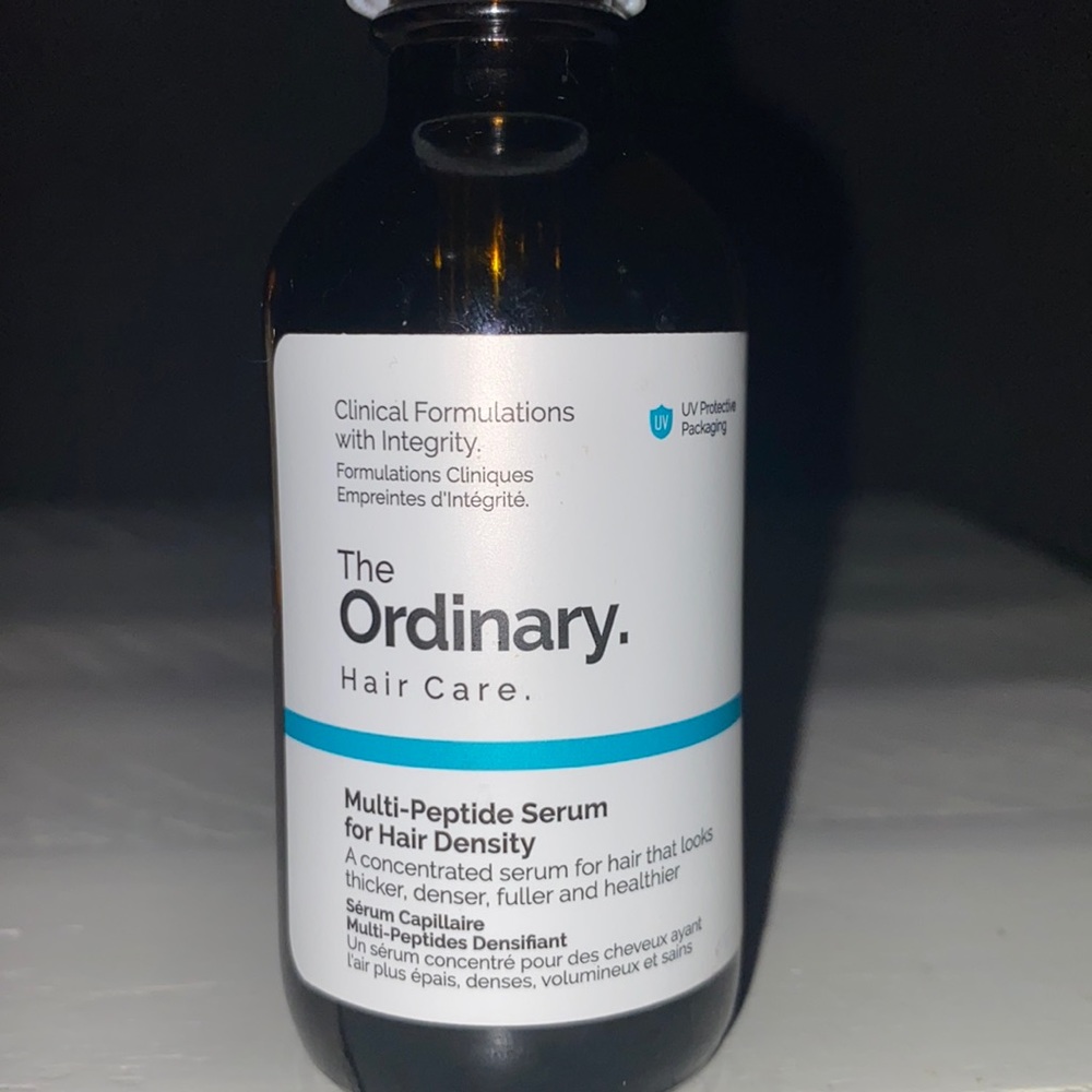 Ordinary hair density serum never been used